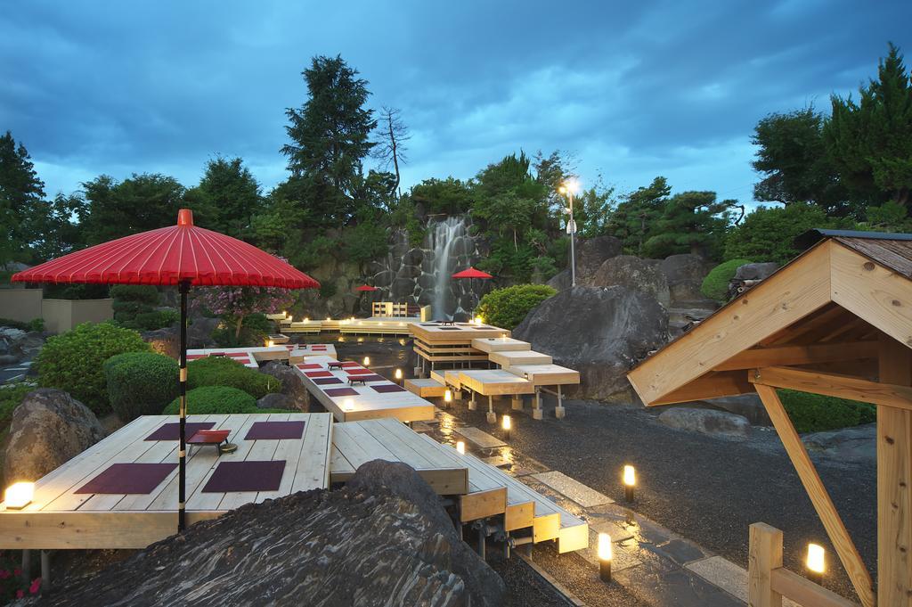 Meitei no Yado Hotel Koshien Fuefuki Exterior foto